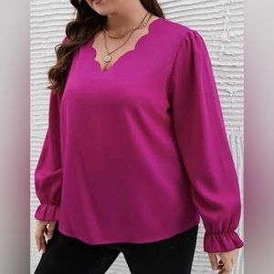 Womens 2XL blouse, so pretty!